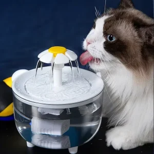 Pet Water Fountain Automatic Cat Drink Bowl Filter 1200ml USB Electric Mute Pet Drinking Dispenser Drinker For Cats Water Filter